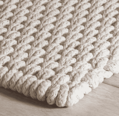 Rope Weave Indoor/Outdoor Rug - Ivory