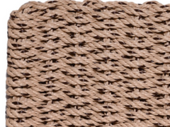 Rope Doormat - Mocha Chip Solid