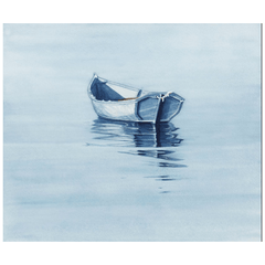 Rowboat Horizon Giclee Art 