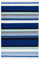 Sunny Stripe Blue -  Indoor/Outdoor Rug