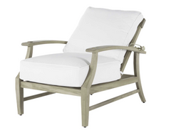 Cape Cod Reclining Lounge Chair - Oyster Teak