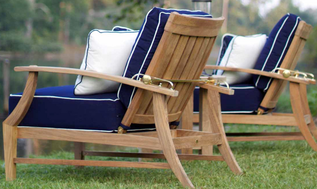 Cape Cod Reclining Lounge Chair - Natural Teak