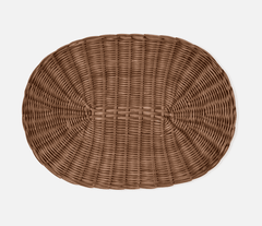 Tisbury Rattan Placemat s/4 - Round or Oval