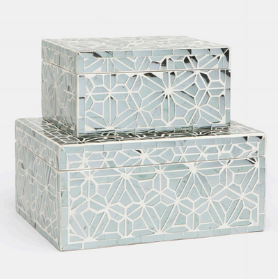 Westhaven Mosaic Mirrored Boxes Accessory 