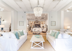 Cassia White Clam Shell Chandelier
